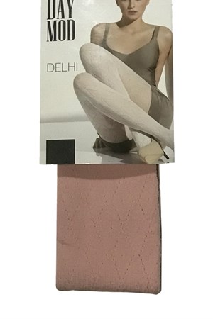 Daymod Kadın Delhi File Desenli Külotlu Çorap